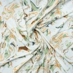 RAYON POPLIN PRINT (150CM)(383-GREEN) - Image 2