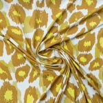 RAYON POPLIN PRINT (150CM)(386-YELLOW) - Image 2