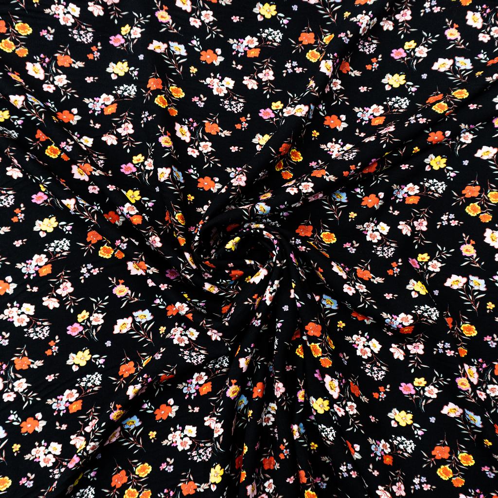 30315F59232.jpg RAYON POPLIN PRINT (150CM)(397-BLACK) - Image 2