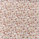 RAYON POPLIN PRINT (150CM)(399-BROWN)
