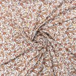 RAYON POPLIN PRINT (150CM)(399-BROWN) - Image 2