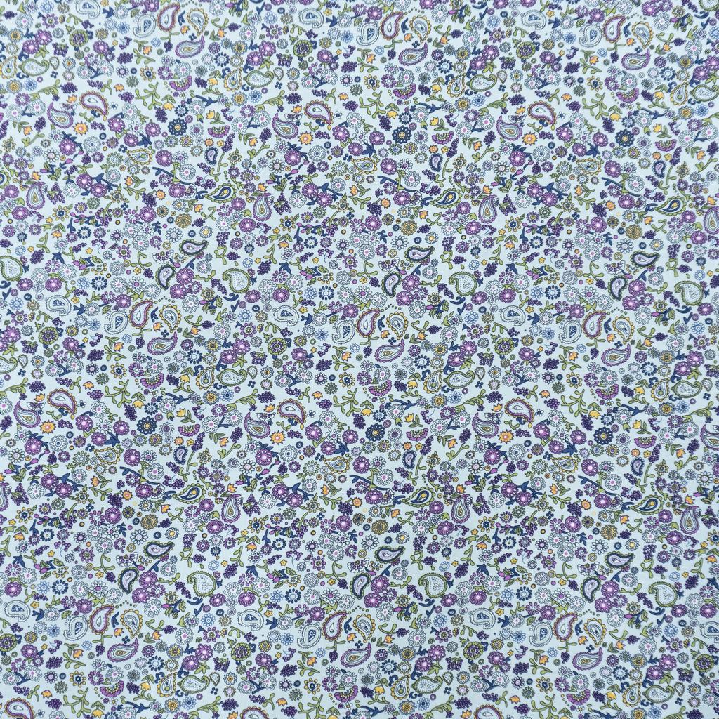 30315F64231.jpg RAYON POPLIN PRINT (150CM)(400-BLUE) - Image 1