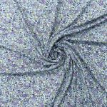 RAYON POPLIN PRINT (150CM)(400-BLUE) - Image 2