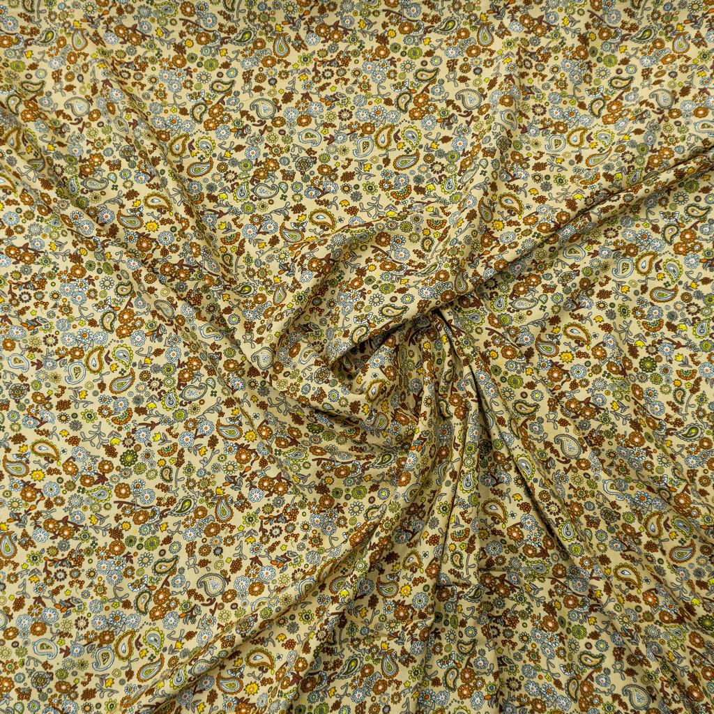 30315F65232.jpg RAYON POPLIN PRINT (150CM)(400-CAMEL) - Image 2