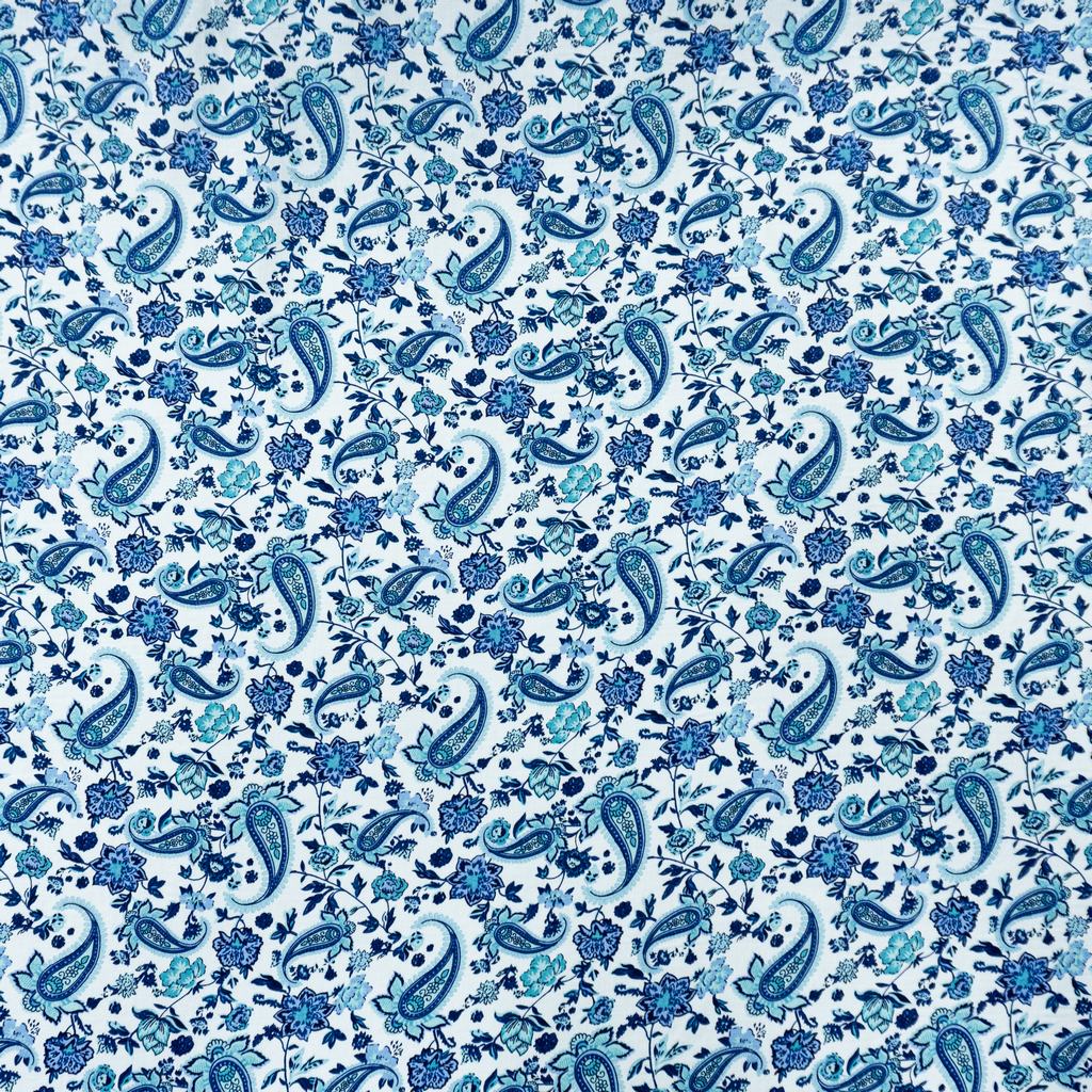 30315F66231.jpg RAYON POPLIN PRINT (150CM)(399-BLUE) - Image 1