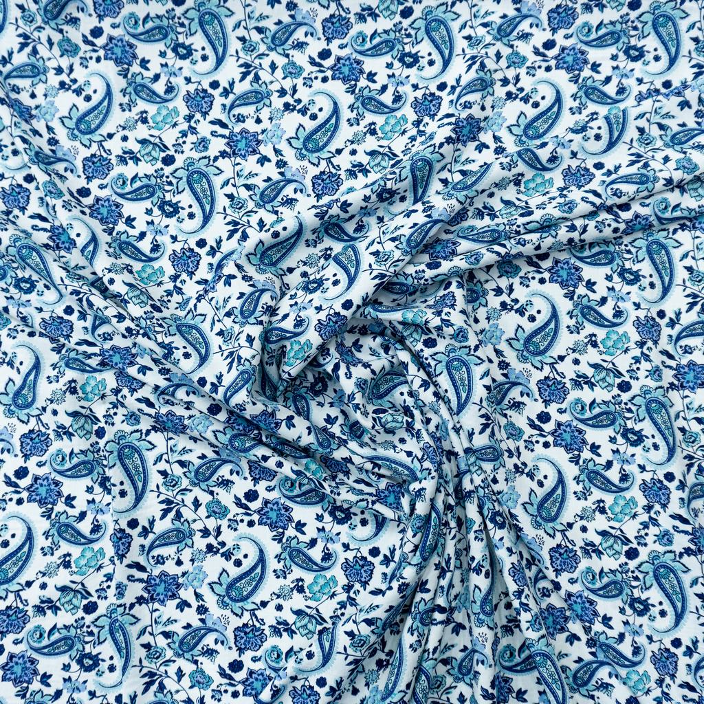 30315F66232.jpg RAYON POPLIN PRINT (150CM)(399-BLUE) - Image 2