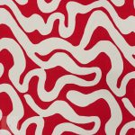 RAYON POPLIN PRINT RED