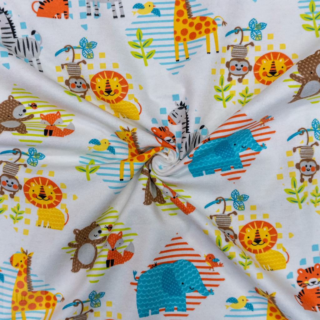 30332D15F12232.jpg CRAFT FLANNEL ANIMAL FRIENDS - Image 2