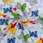 CRAFT FLANNEL DRAGONS AND CASTLES - Image 2