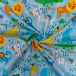 CRAFT FLANNEL SWEET JUNGLE ANIMALS - Image 2