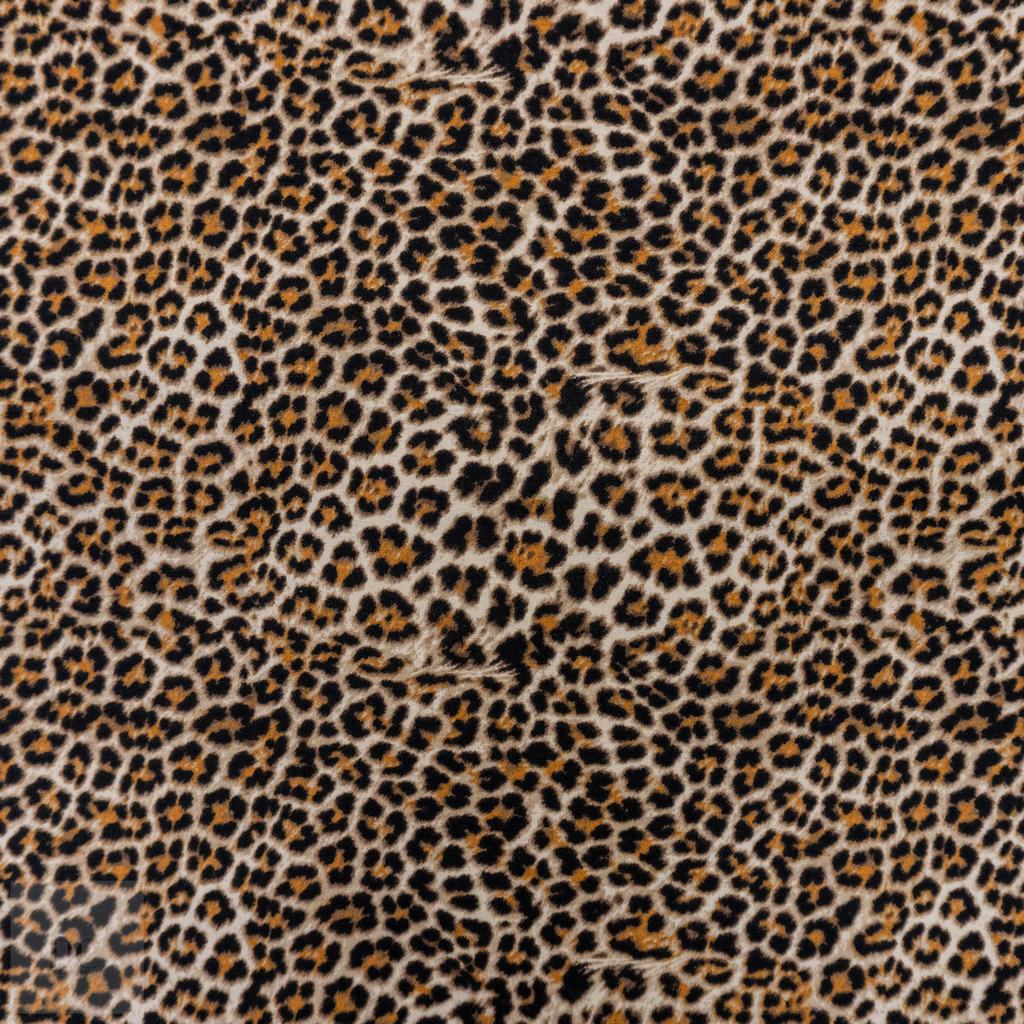 30332D15F21231.jpg CRAFT FLANNEL LEOPARD PRINT - Image 1