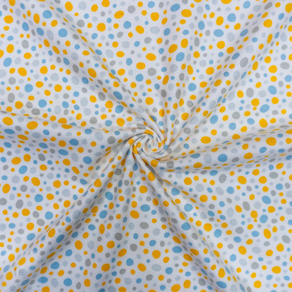 30332D15F6232.jpg CRAFT FLANNEL ELEPHANT DOTS MULTI - Image 2