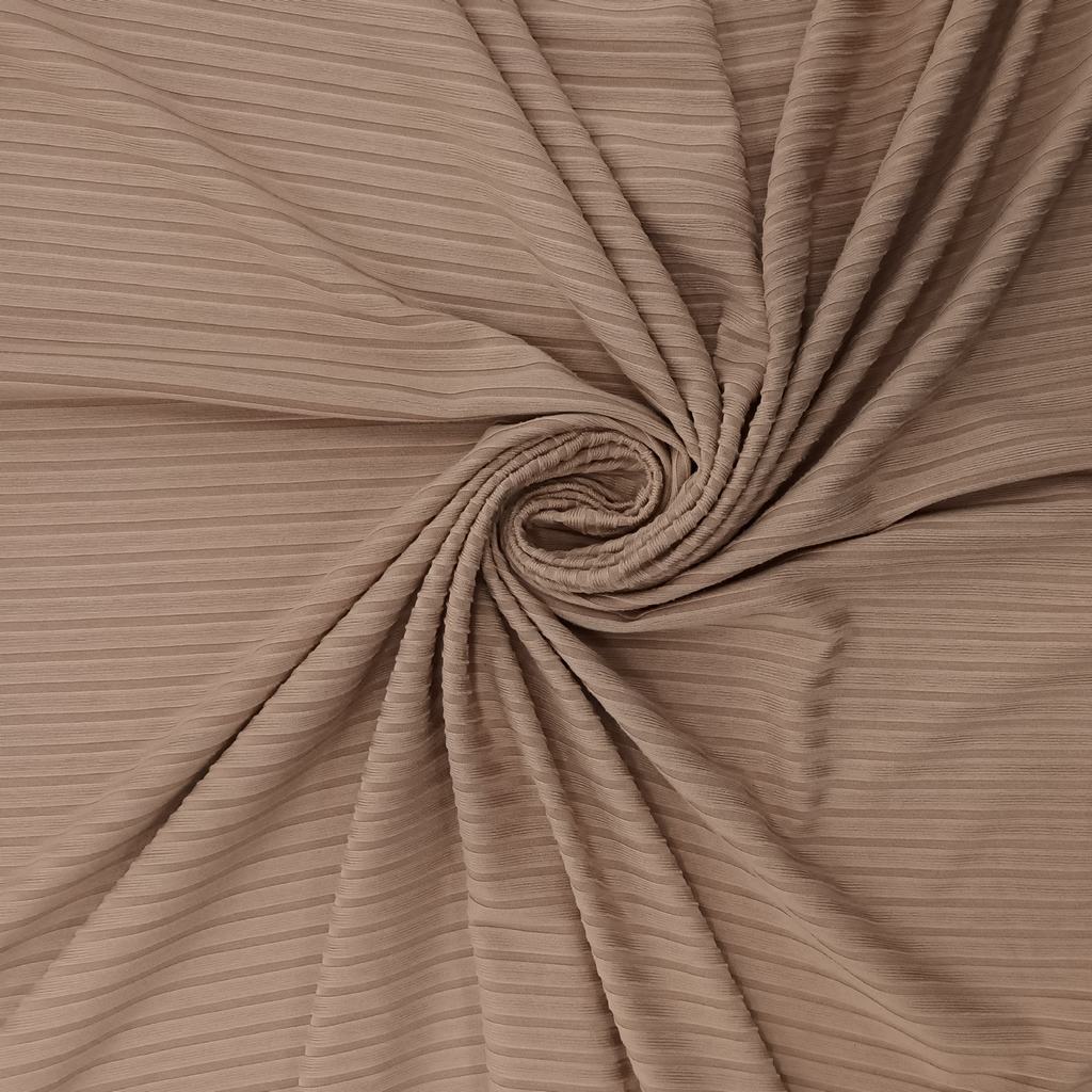 30532D35FCORK.jpg DTY BRUSHED 4X2 RIB - CORK - Image 1