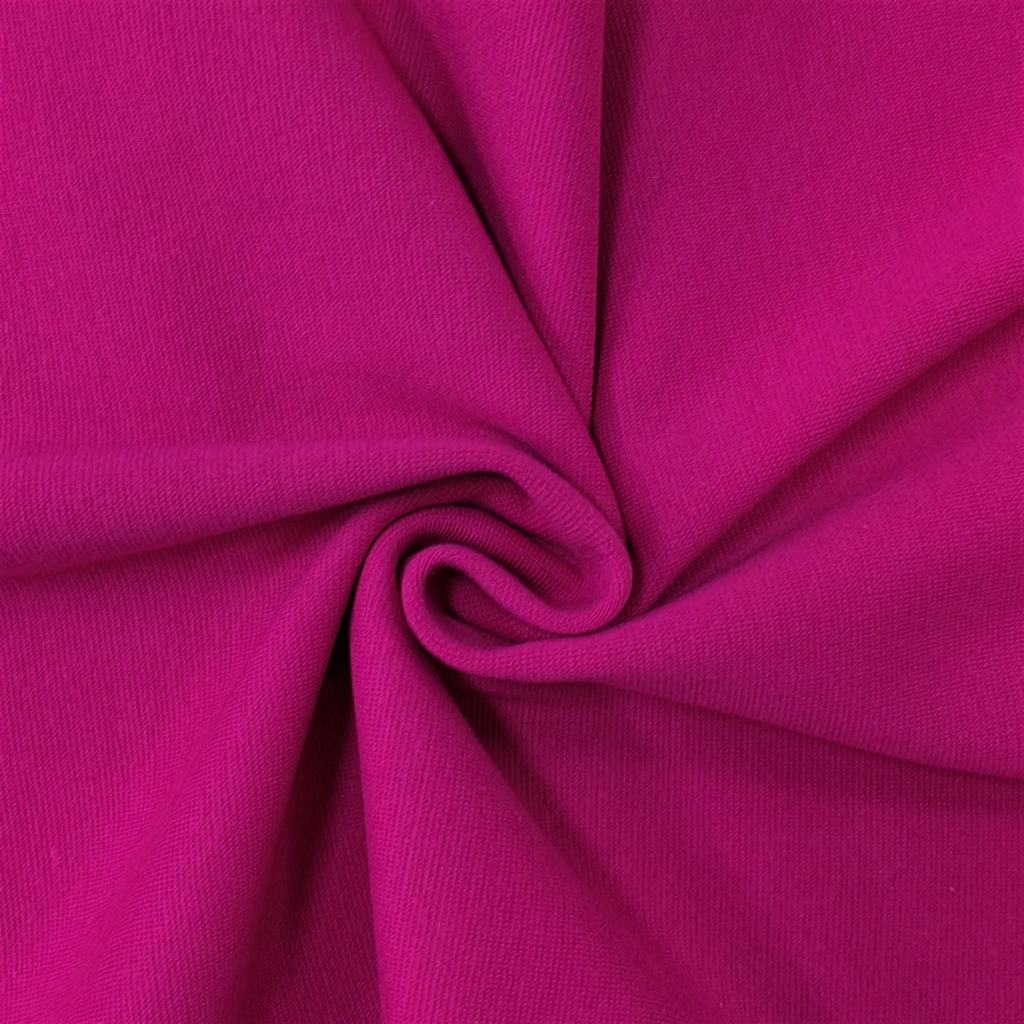 30775FCERISE.jpg 35CM PLAIN RIBBING - CERISE - Image 1