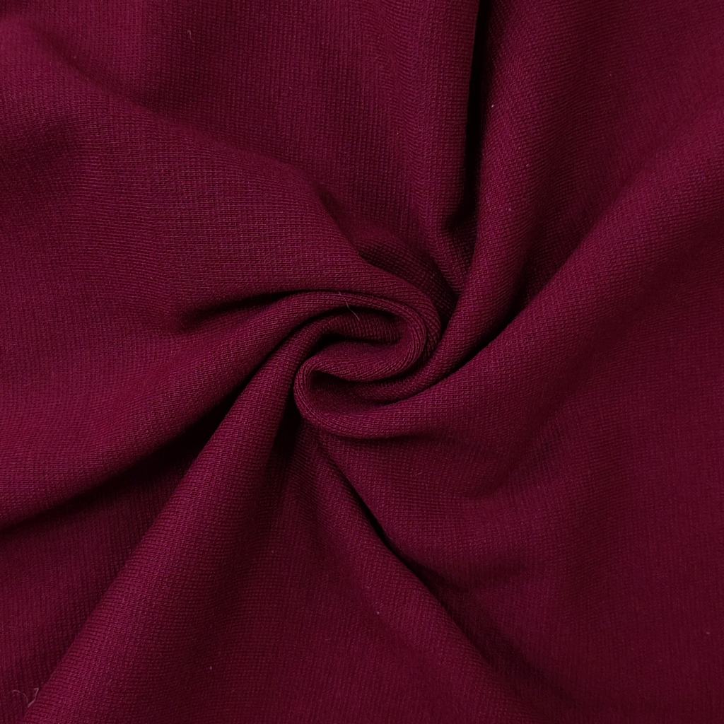 30775Fmaroon.jpg 35CM PLAIN RIBBING - MAROON - Image 1