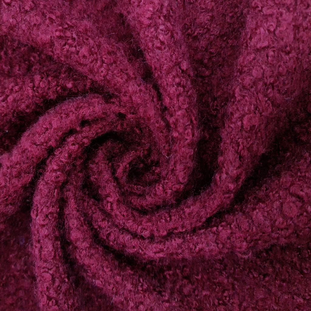 30935FMAROON.jpg SHERPA MELTON - MAROON - Image 1