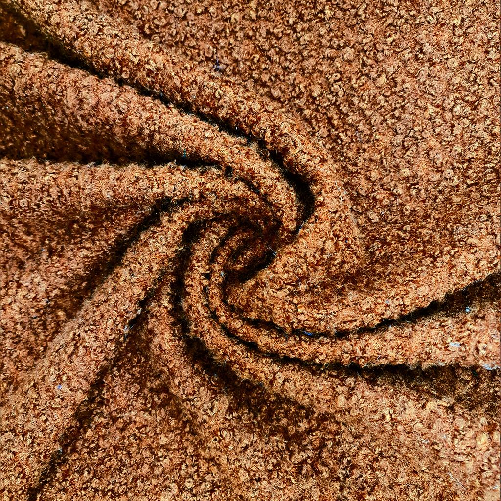 30935FRUST.jpg SHERPA MELTON - RUST - Image 1