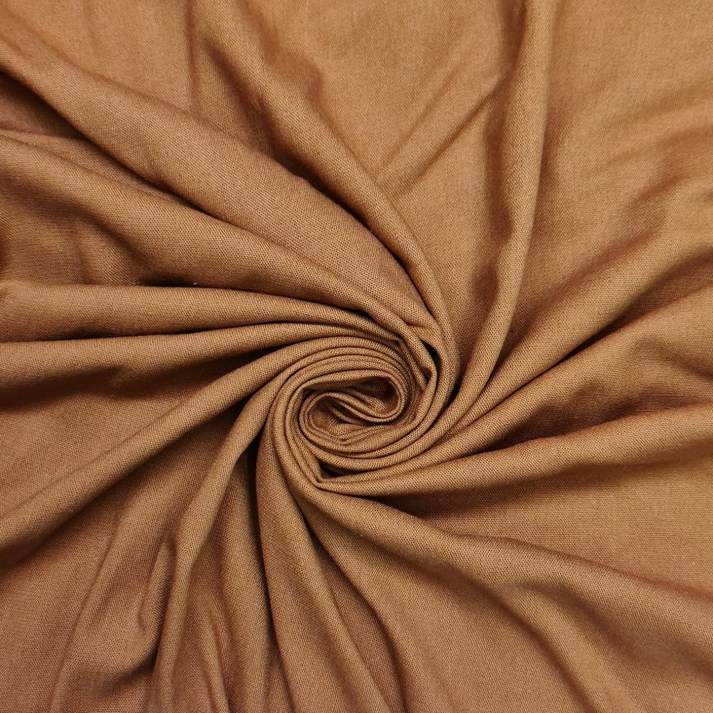 31435FMACADAMIA.jpg LINO RAYON SPAN (150CM)(MACADAMIA) - Image 1