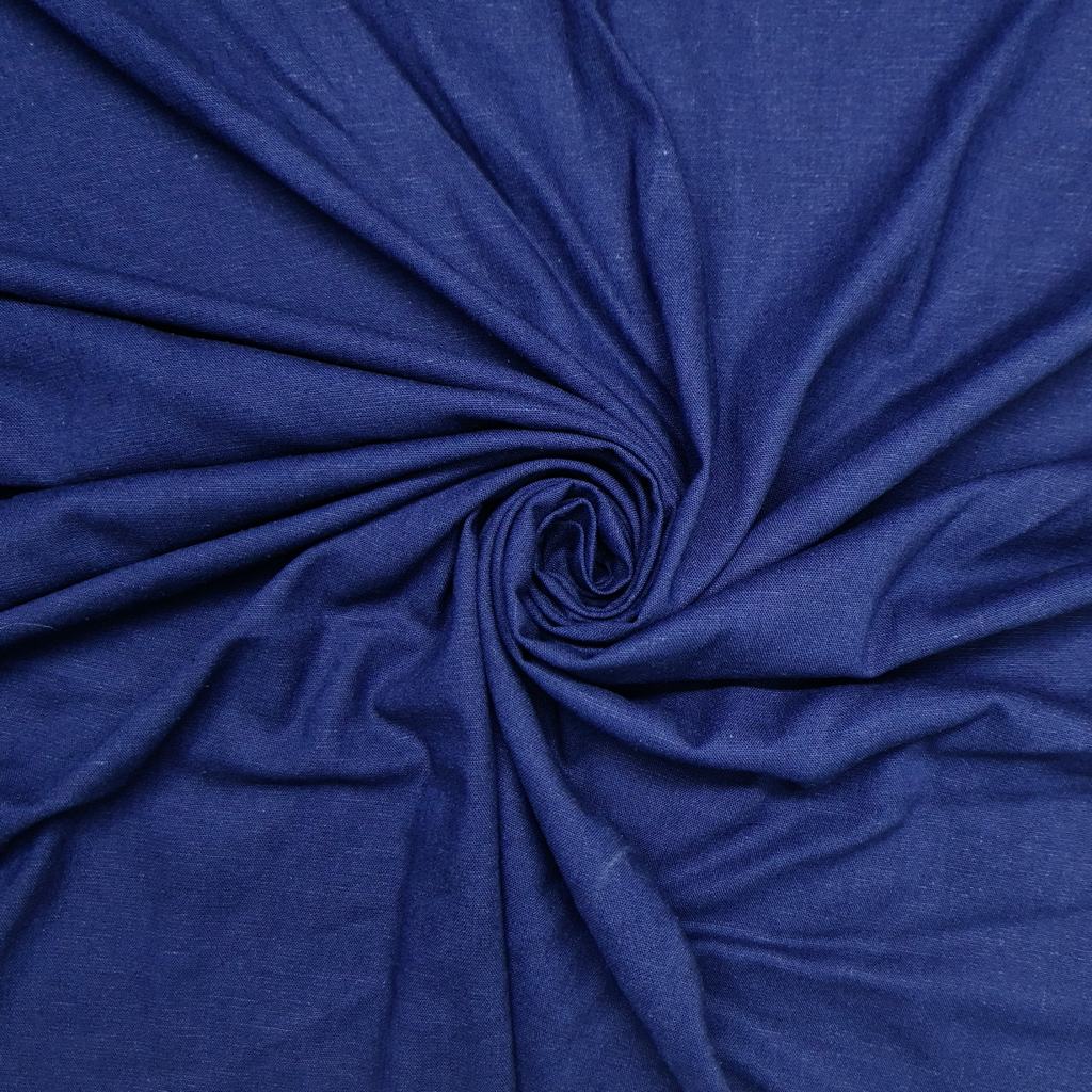 31435FMARINO.jpg LINO RAYON SPAN (150CM)(MARINO) - Image 1
