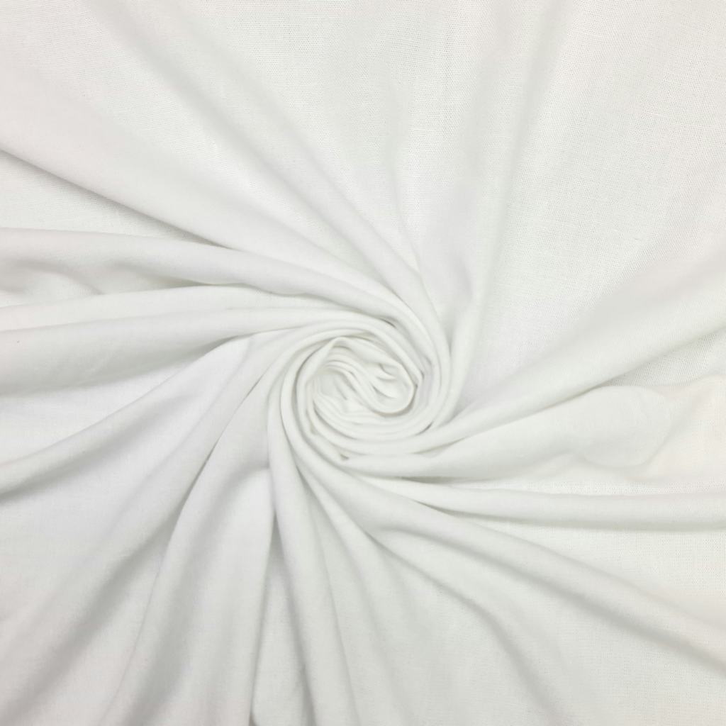 31435FWHITE.jpg LINO RAYON SPAN (150CM)(WHITE) - Image 1