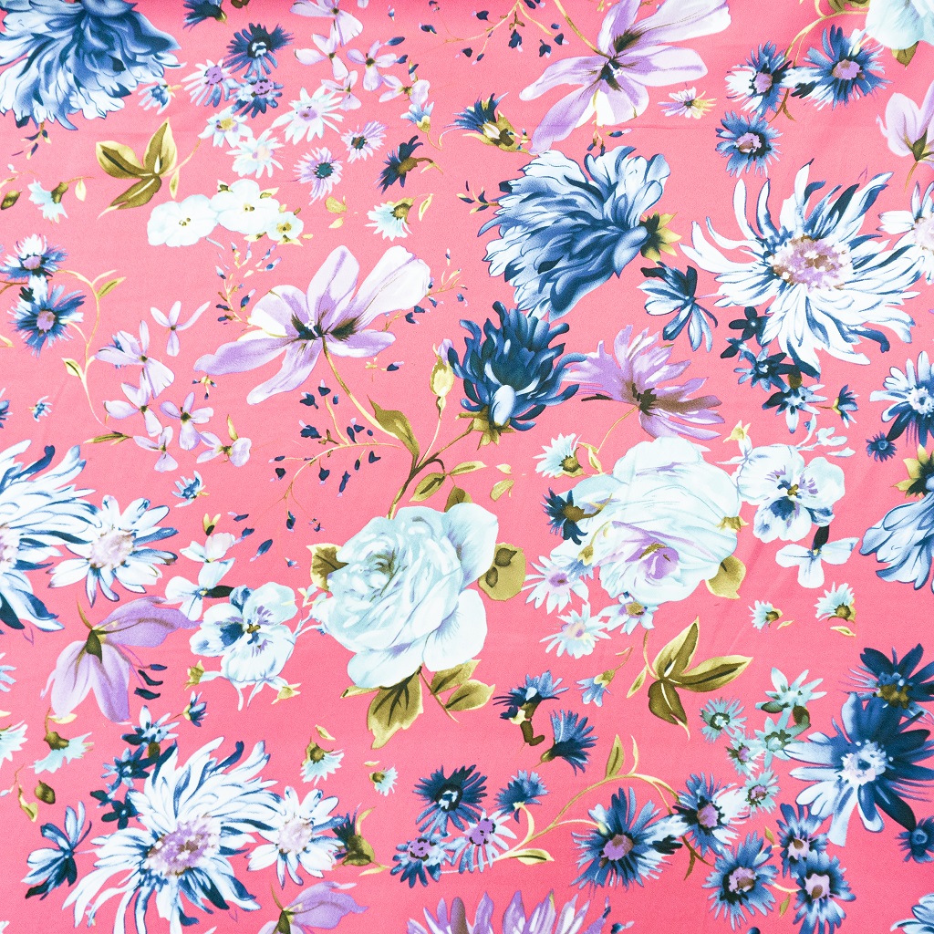 31445F41231.jpg DULL SATIN 50D PRINT (150CM)(148-CORAL) - Image 1