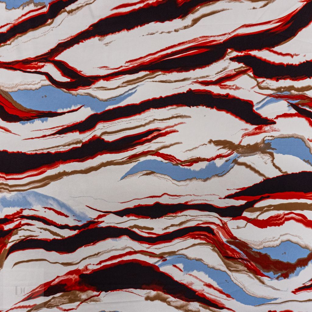 31445F57231.jpg DULL SATIN 50D PRINT (150CM)(155 RED BLUE) - Image 1