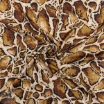 DULL SATIN 50D PRINT (150CM)(156 KHAKI) - Image 2