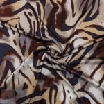 DULL SATIN 50D PRINT (150CM) 165 TAUPE - Image 2