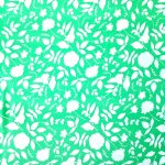 DULL SATIN 50D PRINT (150CM)(37 GREEN)