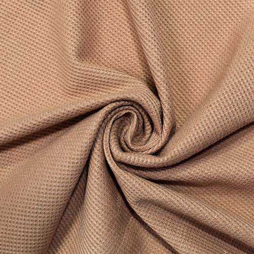 32552D15FTERRACOTTA.jpg MINI WAFFLE KNIT - TERRACOTTA - Image 1