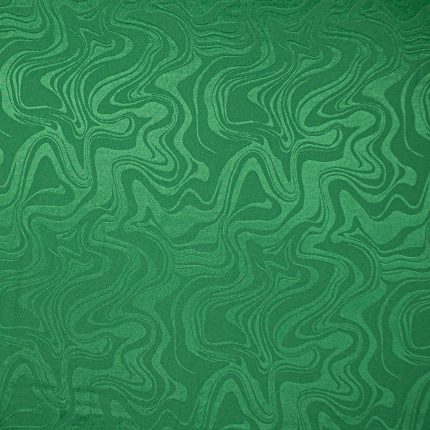 JAQ SATIN SPANDEX WAVES (150CM)(4 BRIGHT GREEN)