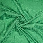 JAQ SATIN SPANDEX WAVES (150CM)(4 BRIGHT GREEN) - Image 2