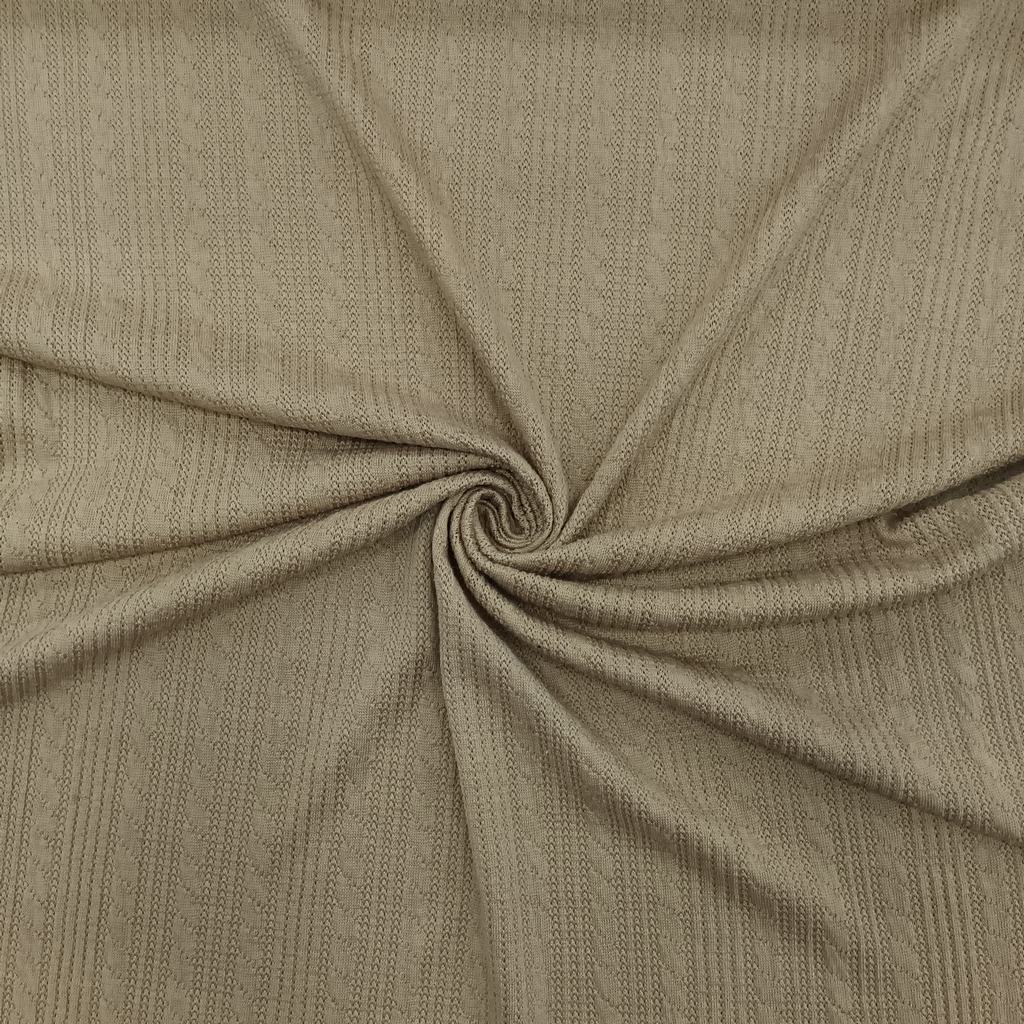 32582D55FLATTE.jpg CABLE SWEATER VERONA - LATTE - Image 1