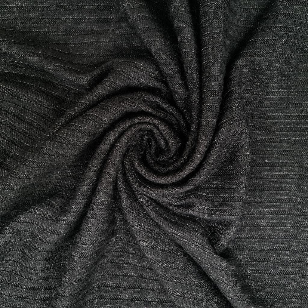 32622D15FBLACK.jpg ANGORA 4X4 RIB - BLACK - Image 1