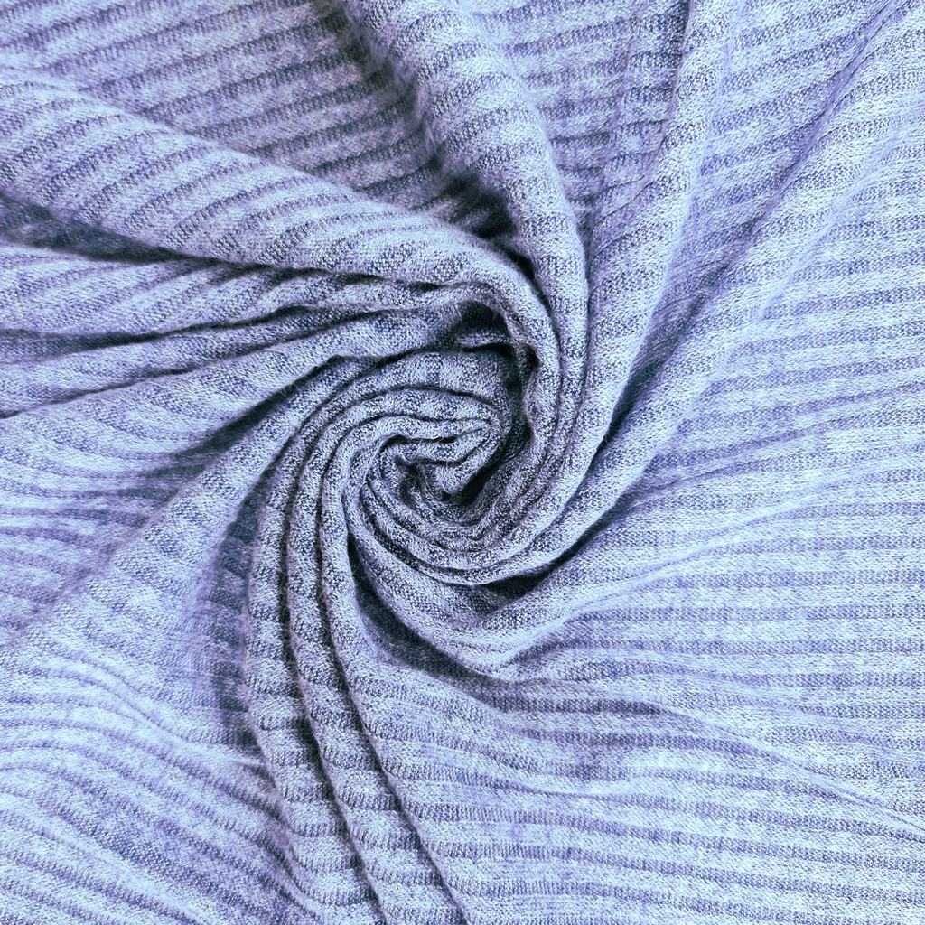 32622D15FNAVY20MELANGE.jpg ANGORA 4X4 RIB - NAVY MELANGE - Image 1