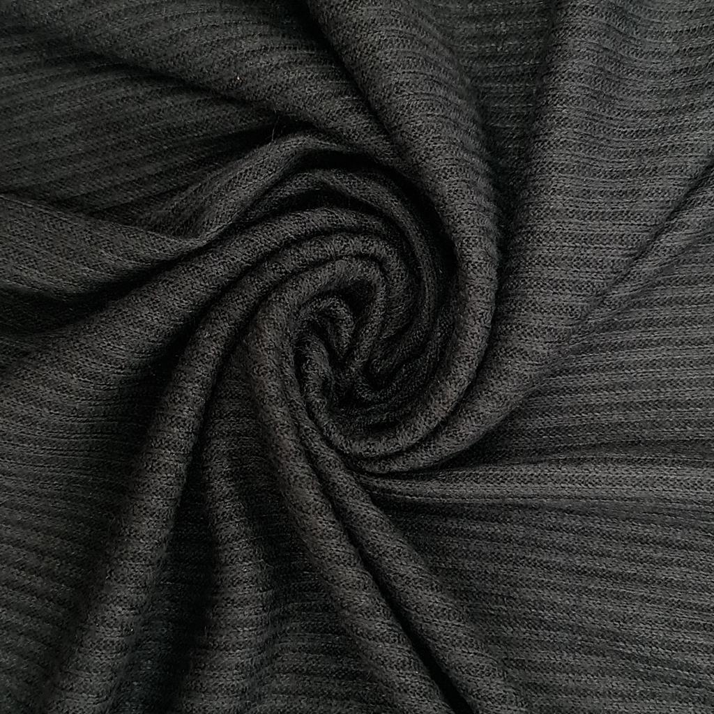 32625FBLACK.jpg ANGORA 2X2 RIB - BLACK - Image 1