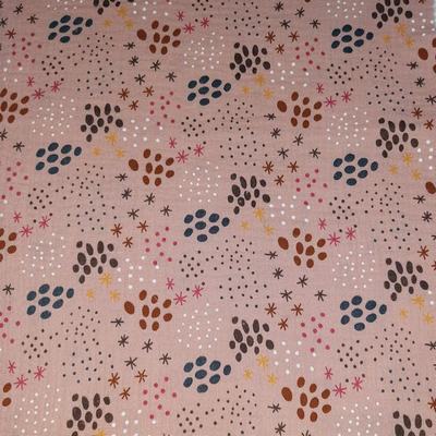 BABY COTTON PRINT DOODLE (150CM)(DUSTY)