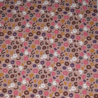 BABY COTTON PRINT PANTHER (150CM)(DUSTY)