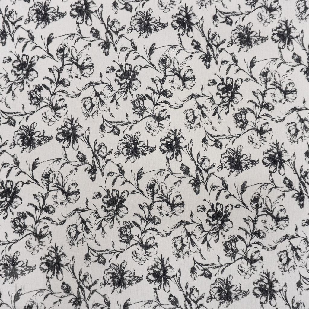 33022D85FCREAM231.jpg BABY COTTON PRINT FLOWERS (150CM) - Image 1