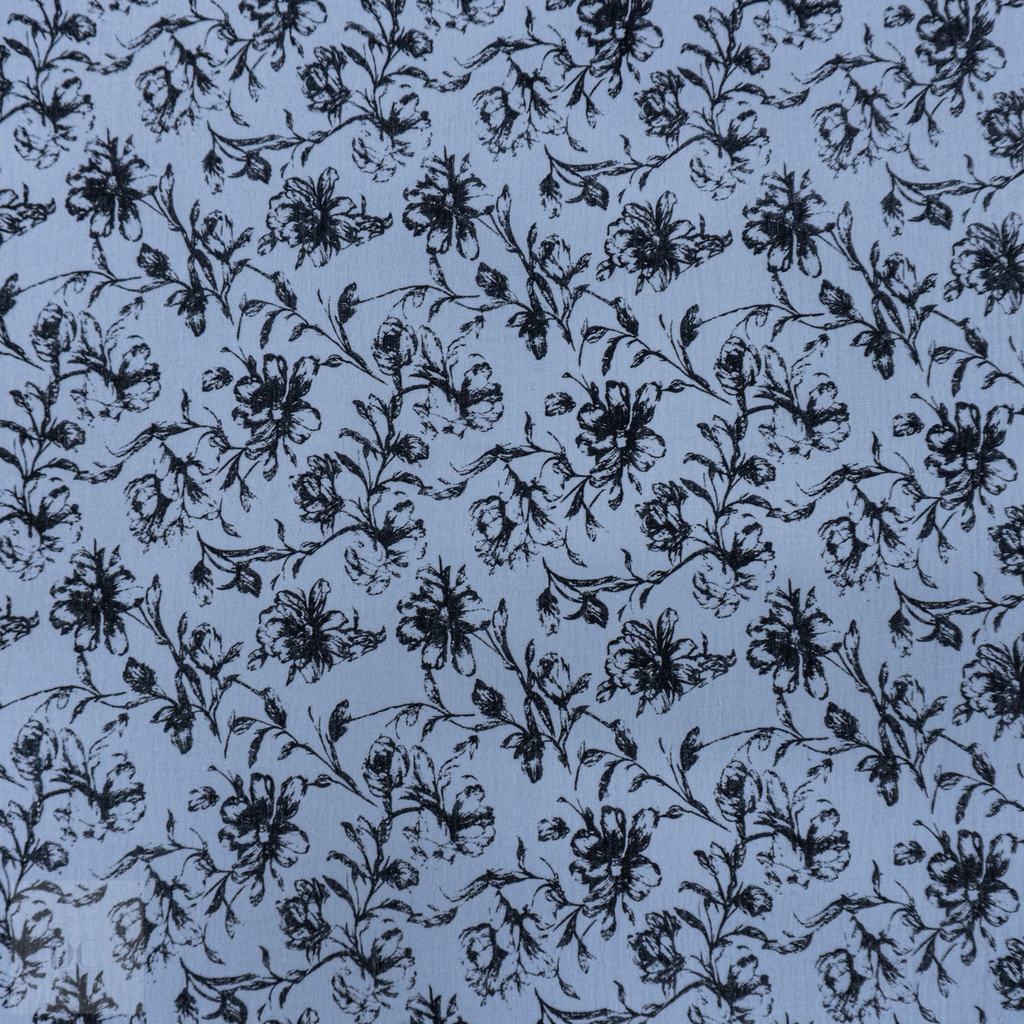 33022D85FPOWDER20BLUE231.jpg BABY COTTON PRINT FLOWERS (150CM) - Image 1