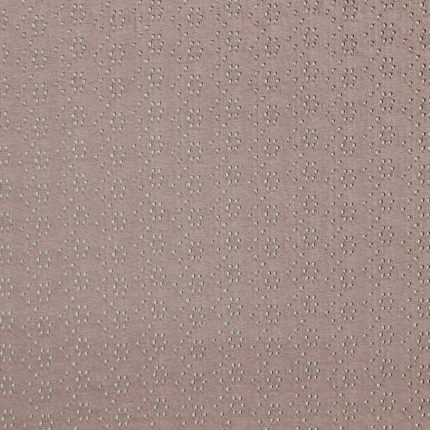 CVC EMBROIDERY KNIT-ANTIQUE PINK