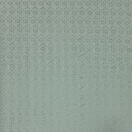 CVC EMBROIDERY KNIT-SAGE