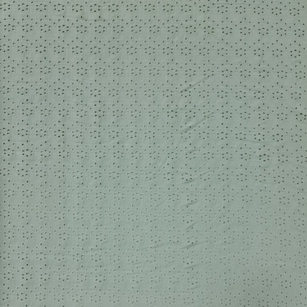 33105FSAGE.jpg CVC EMBROIDERY KNIT-SAGE - Image 1