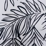 DIGITAL PRINT (CAPRI LINEN) 28 MONO PALM LEAVES