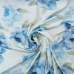 DIGITAL PRINT (CAPRI LINEN) 28 DENIM RELIEF WATERCOLOUR - Image 2