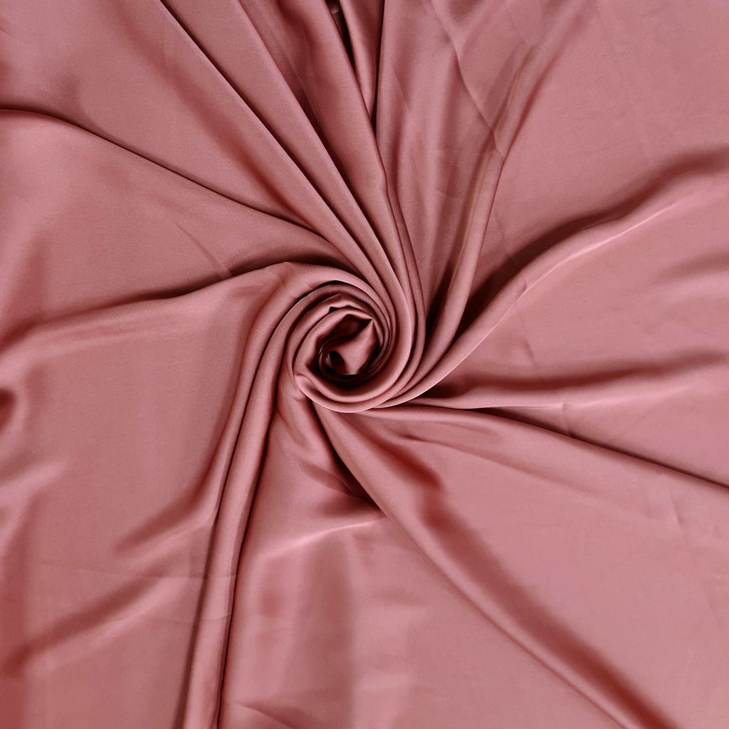 33265FMESA20ROSE.jpg SILKY SATIN (150CM)(MESA ROSE) - Image 1