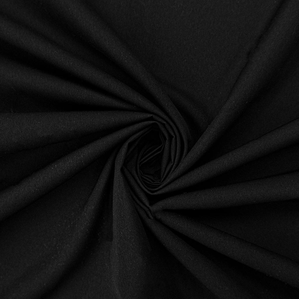 33335FBLACK231.jpg SOFT TOUCH TWILL (150CM)(BLACK) - Image 1