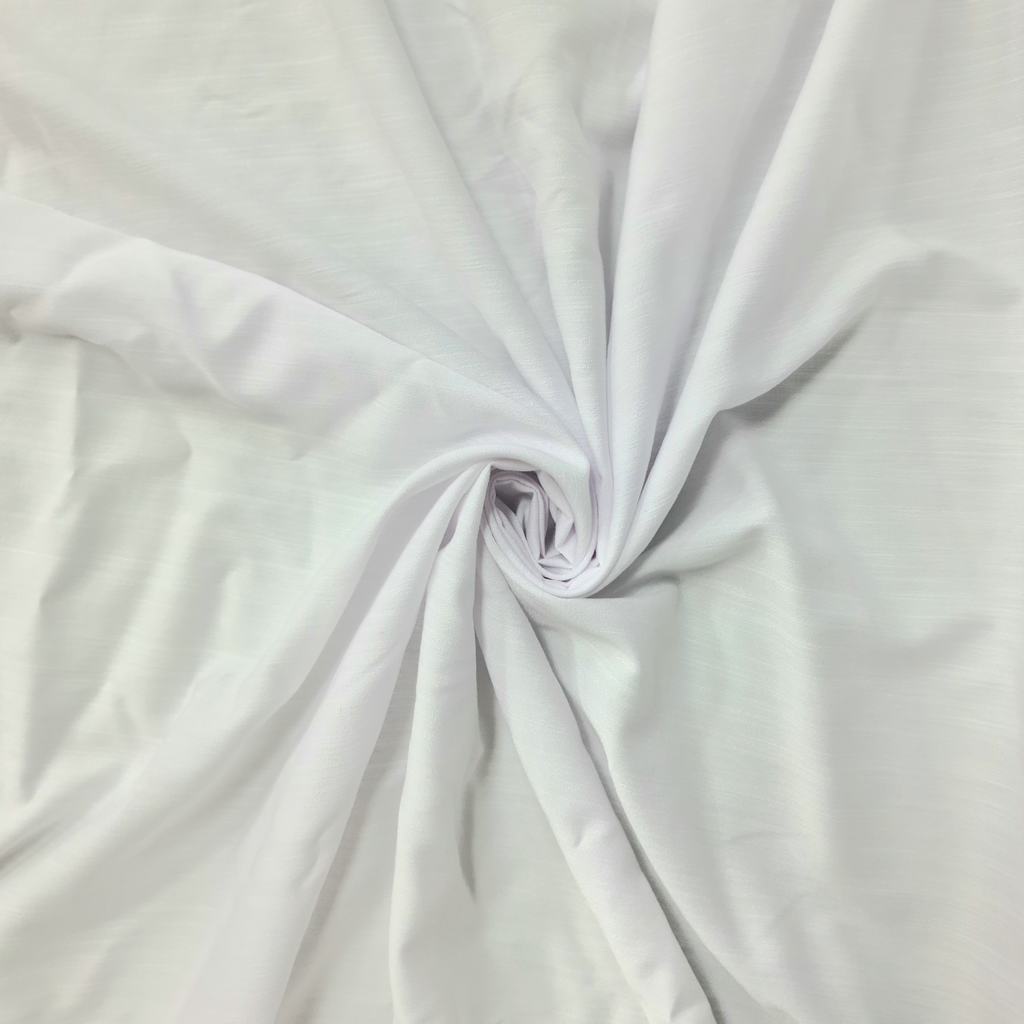 33395FWHITE.jpg NATURAL SLUB LOOK (150CM)(WHITE) - Image 1