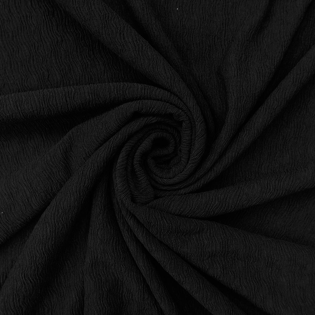 33412D25FBLACK232.jpg TEXTURED MISSONI (148CM)(170GSM) - Image 2