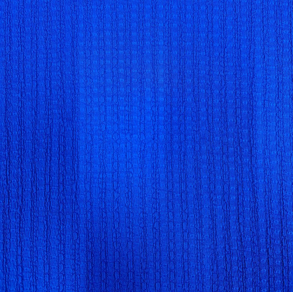 33412D35FROYAL.jpg TEXTURED ARGYLE (150CM)(ROYAL) - Image 1